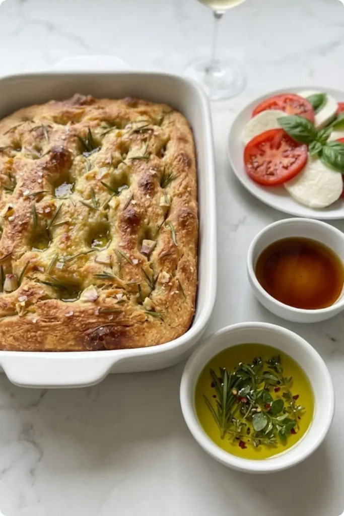 Sauerteig-Rest-Focaccia