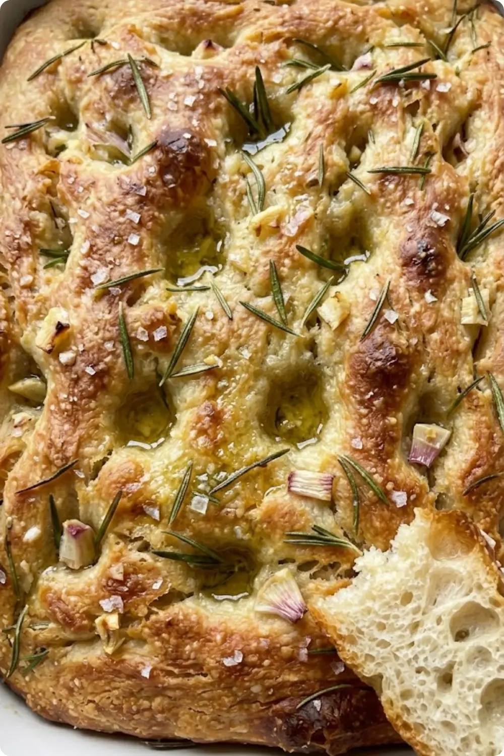 Sauerteig-Rest-Focaccia
