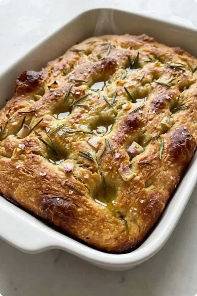 Sauerteig-Rest-Focaccia