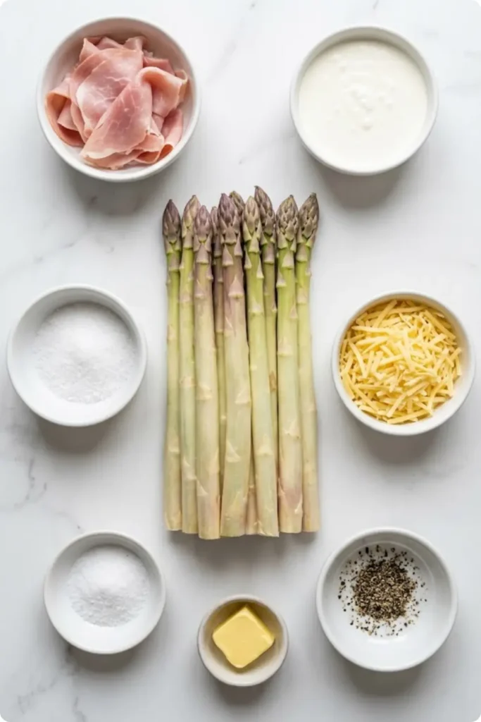 Spargel überbacken