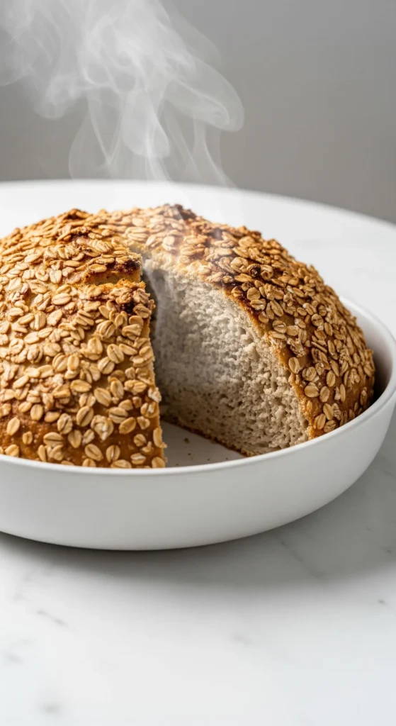 Saftiges Haferflocken-Quark-Brot ohne Hefe – Das beste Fitness-Rezept