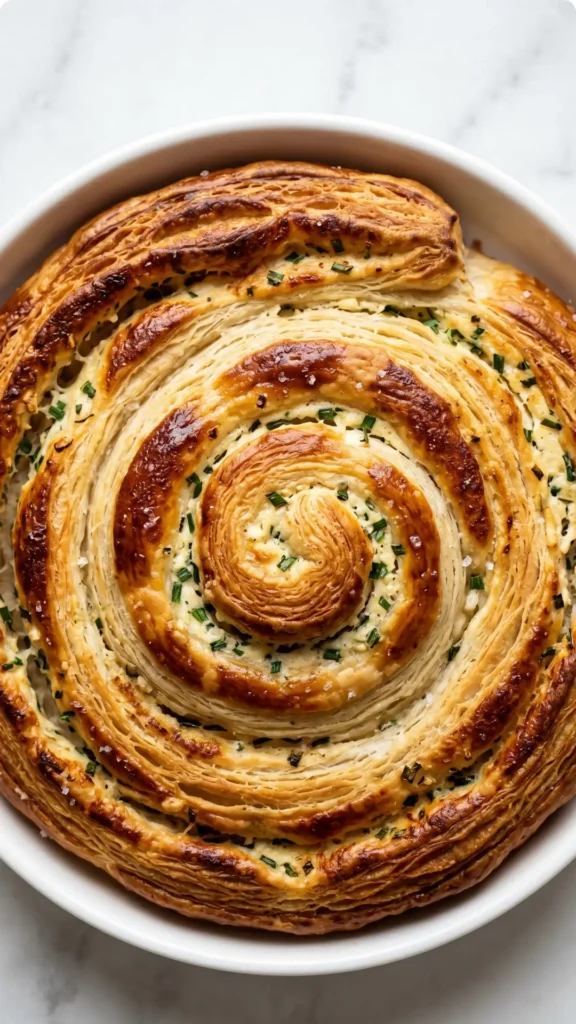 Bärlauch-Frischkäse-Schnecken Das einfachste Rezept für krosse Frühlingsschnecken