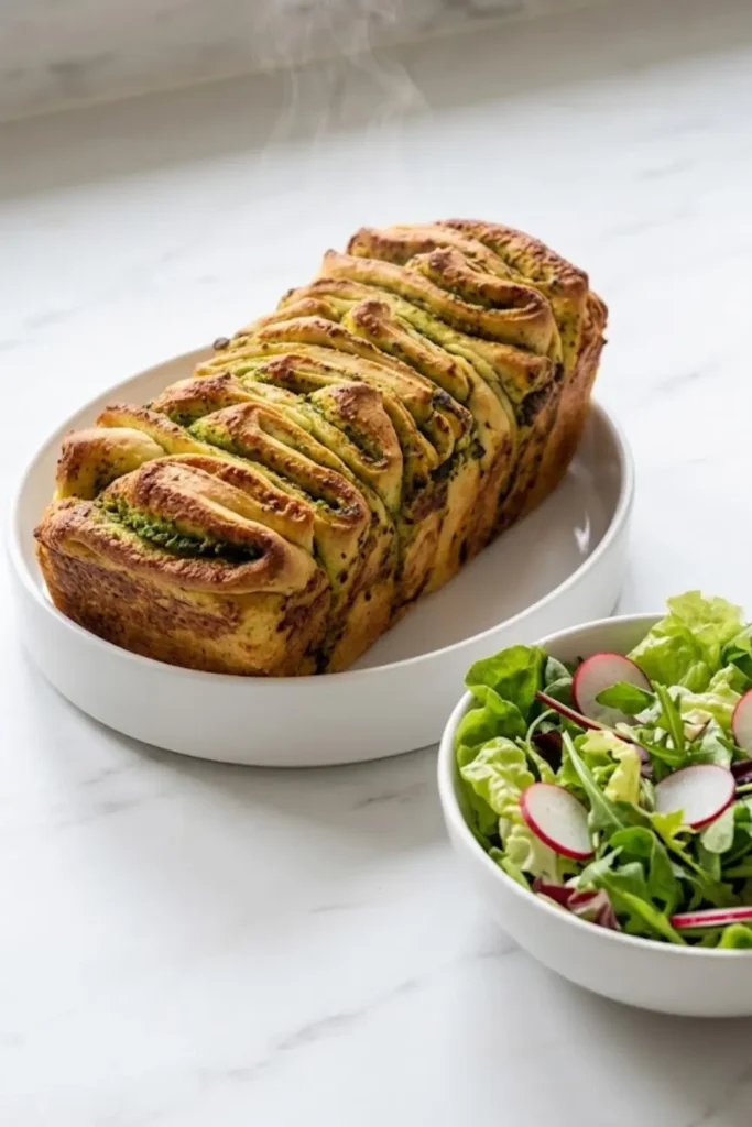 Bärlauch-Faltenbrot