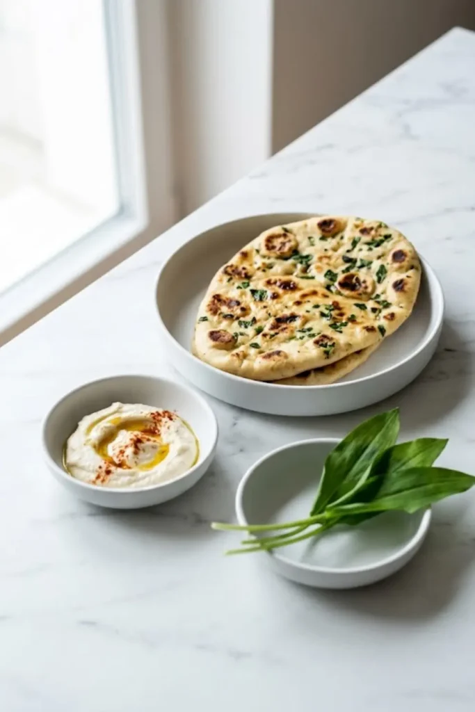 Bärlauch Naan
