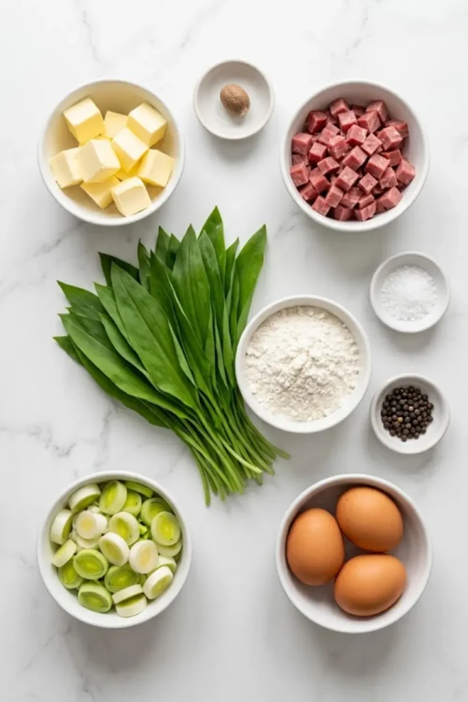 Bärlauch Quiche