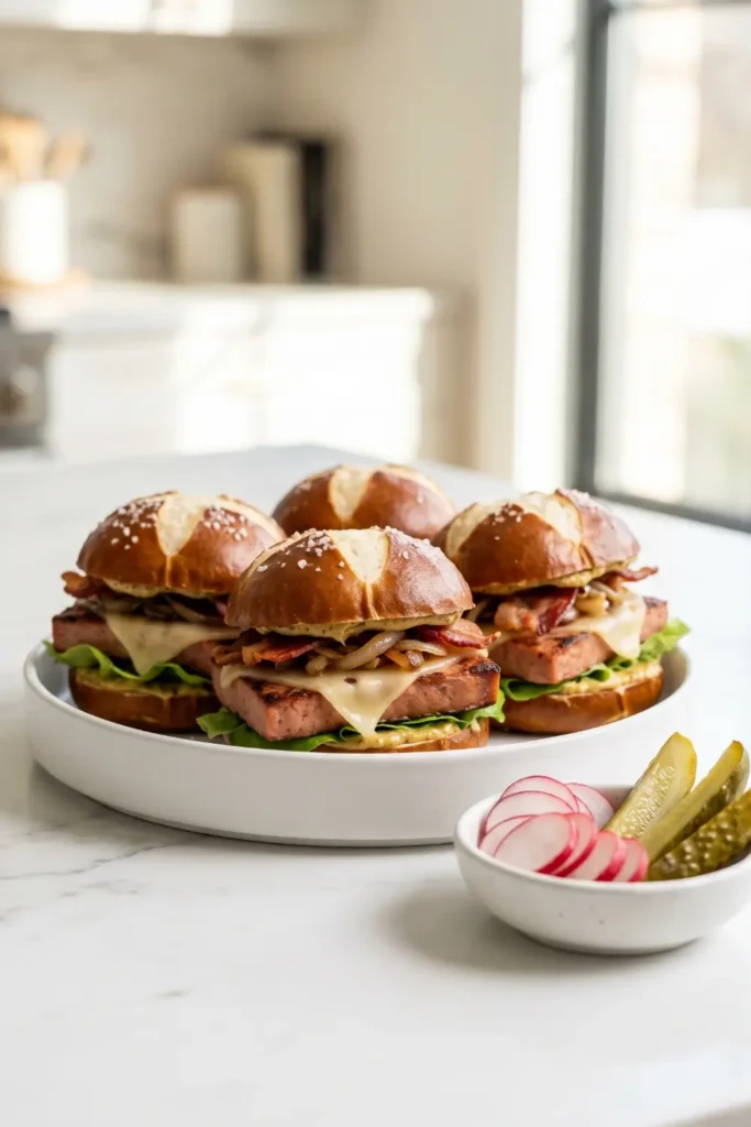 Bayern-Burger Fingerfood – Rustikal & Lecker