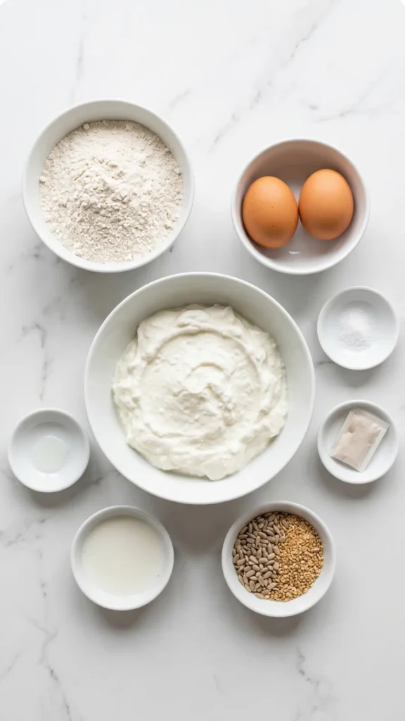 Dinkel-Skyr-Brötchen ohne Hefe: Das einfachste Blitzrezept für fluffige Brötchen