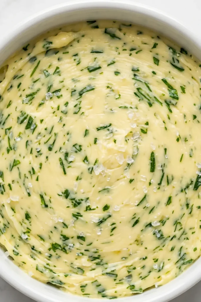 Einfache Bärlauchbutter