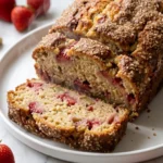 Erdbeer-Rhabarber-Brot – Saftiges und einfaches Kastenbrot-Rezept