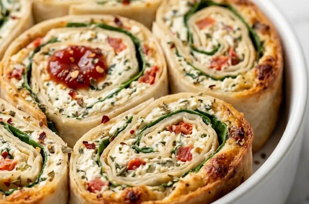 Feta-Tortillaröllchen mit Tomaten: Das einfachste Blitz-Fingerfood für jede Party
