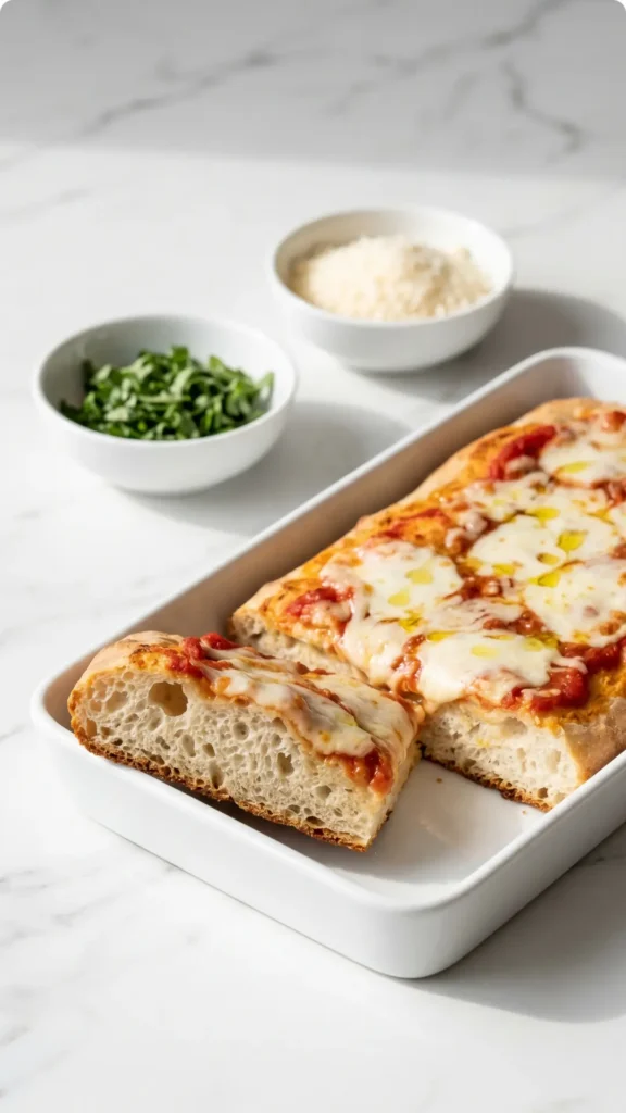 Glutenfreie Blechpizza: Das einfachste Rezept für extra krosses Pizza-Fingerfood
