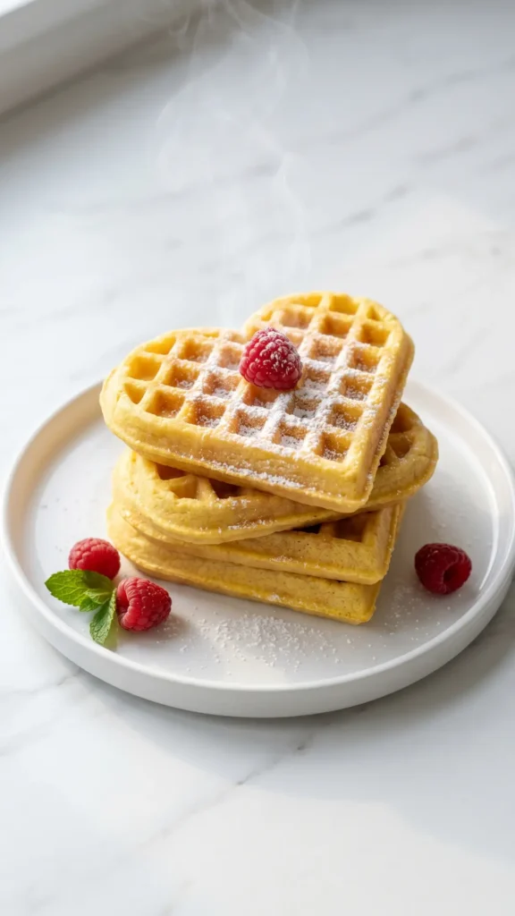 Glutenfreie Maiswaffeln – Fluffiges und einfaches Express-Rezept