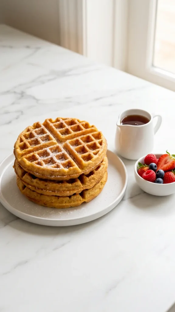 Glutenfreie Maiswaffeln – Fluffiges und einfaches Express-Rezept