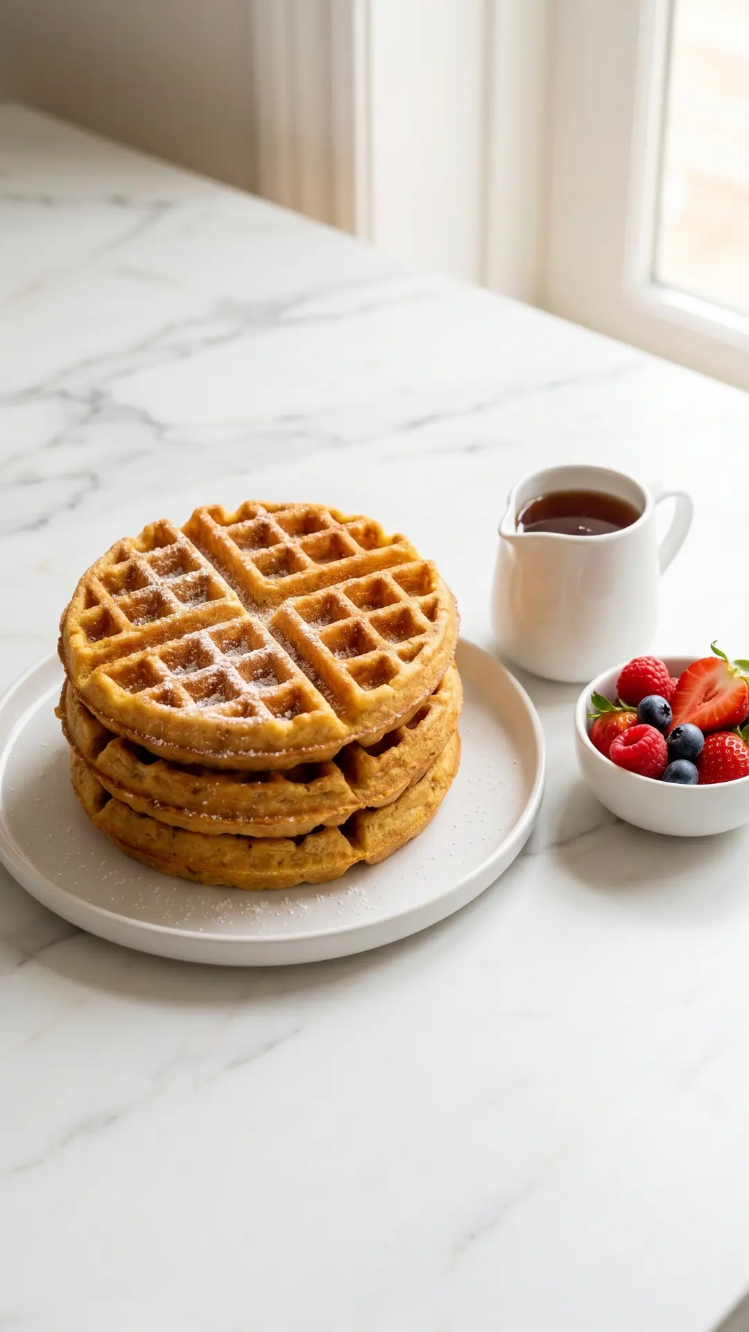 Glutenfreie Maiswaffeln – Fluffiges und einfaches Express-Rezept