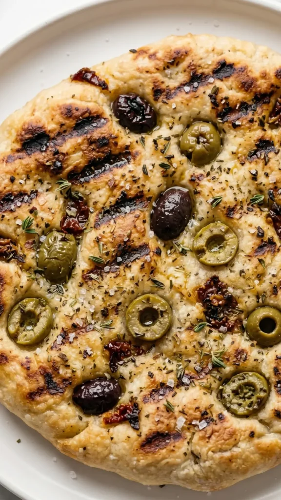 Grillbrot mit Oliven – Schnelles und mediterranes Express-Rezept
