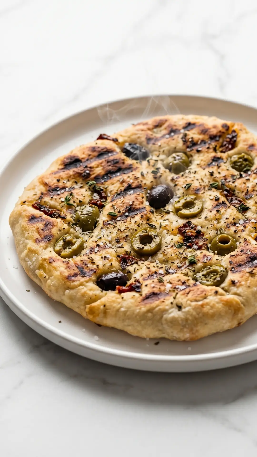 Grillbrot mit Oliven – Schnelles und mediterranes Express-Rezept