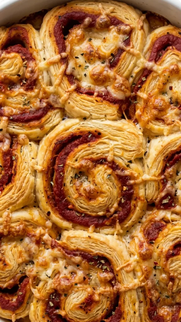 Herzhafte Blätterteigschnecken: Der knusprige Blitz-Snack für jede Gelegenheit
