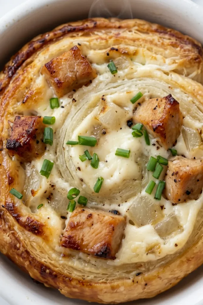 Flammkuchen-Schnecken