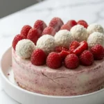 Himbeer-Raffaello-Torte Das einfachste Rezept für die perfekte Festtagstorte