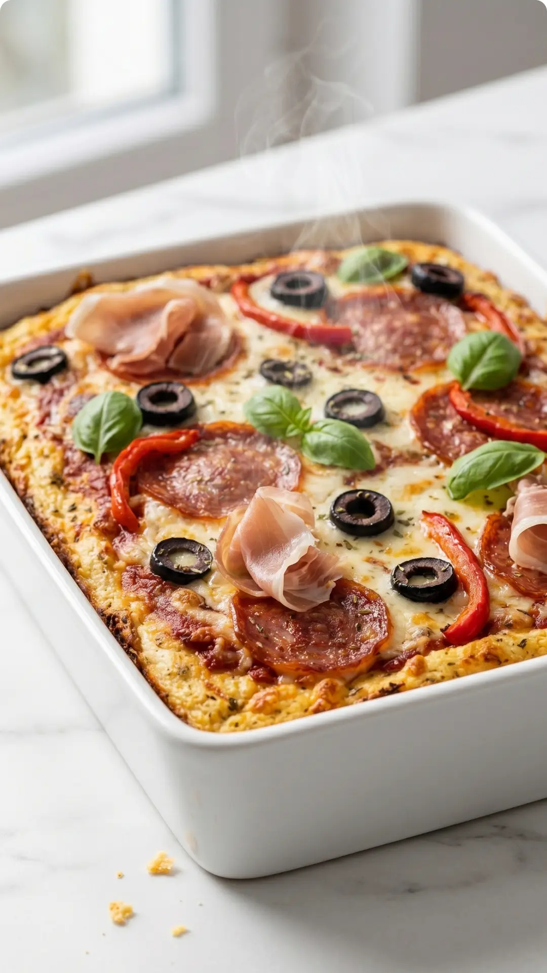 Keto-Pizza mit Käseboden: Das einfachste Low-Carb-Rezept für extra krosse Pizza