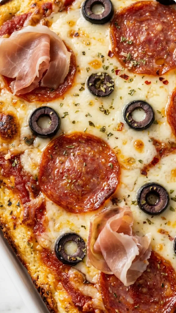 Keto-Pizza mit Käseboden: Das einfachste Low-Carb-Rezept für extra krosse Pizza