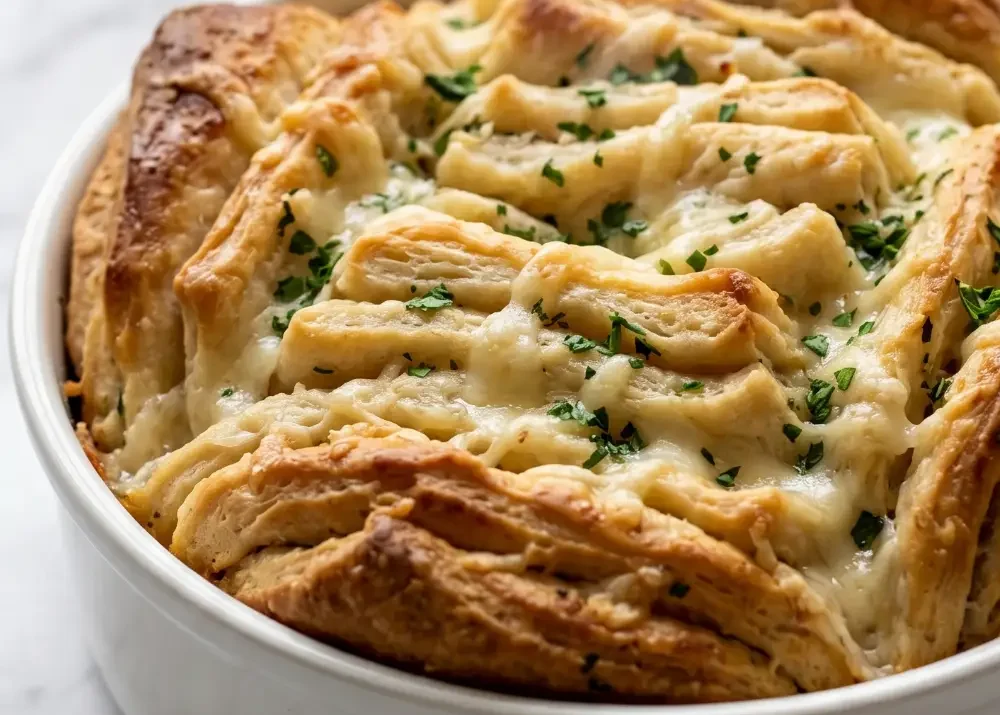 Das ultimative Knoblauchbrot aus Sauerteig-Resten