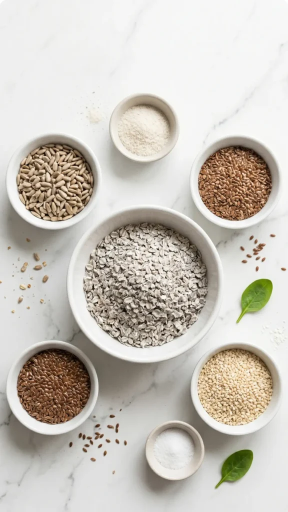 Körnerbrot selber backen Das einfachste Rezept ohne Mehl & Hefe