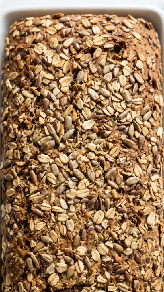 Körnerbrot selber backen Das einfachste Rezept ohne Mehl & Hefe