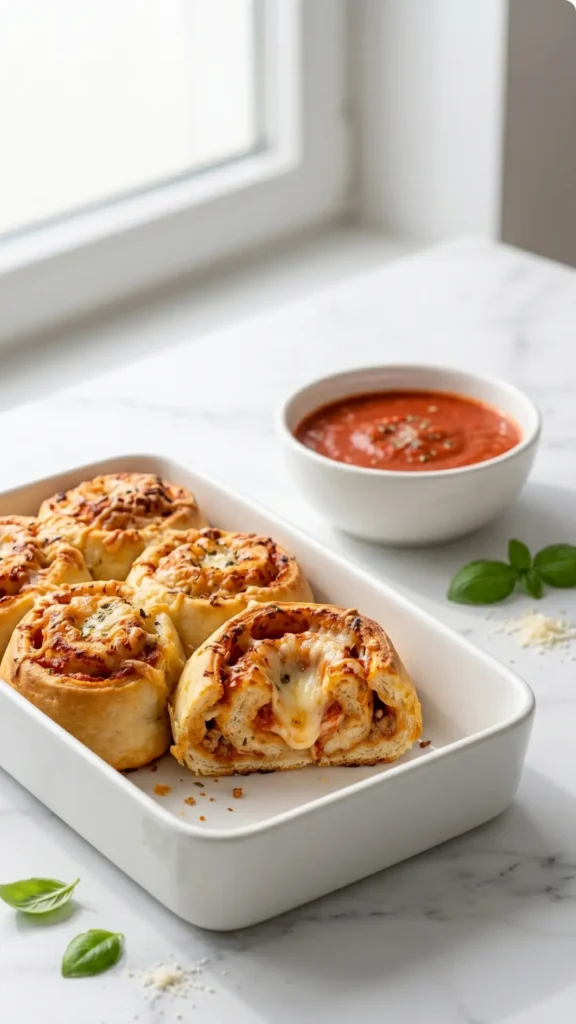 Krosse Pizzaröllchen aus dem Airfryer: Das einfachste Rezept für schnelles Fingerfood