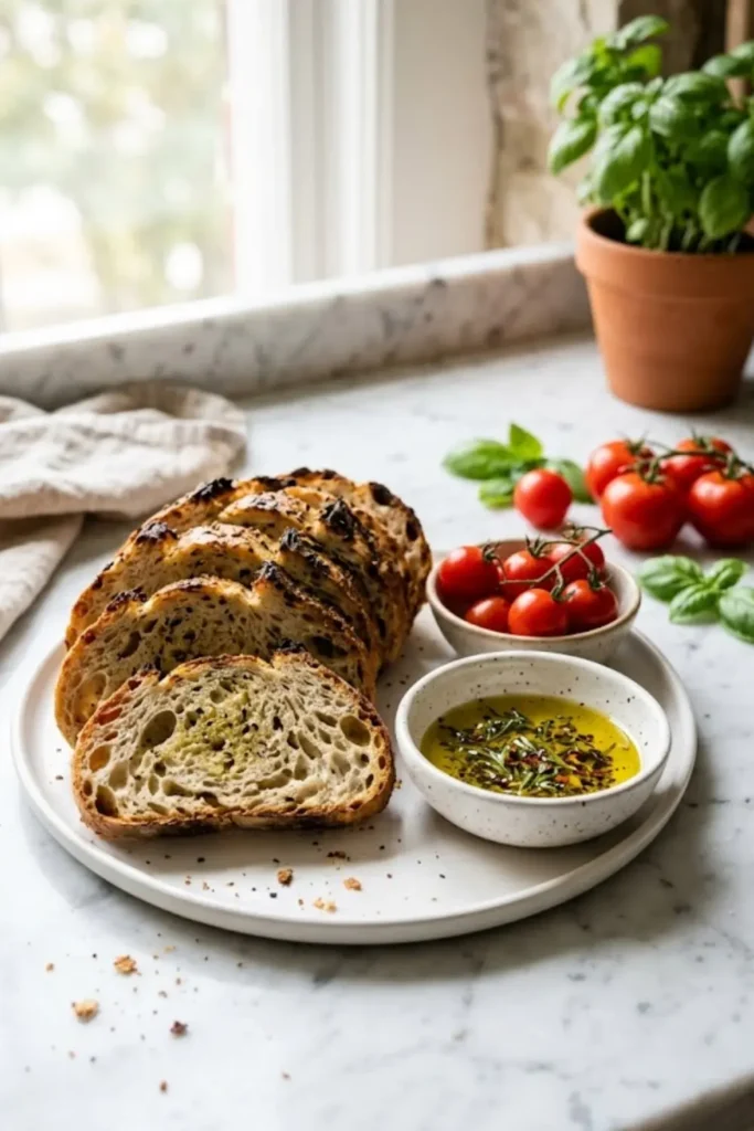 Mediterranes Grillbrot selber mache
