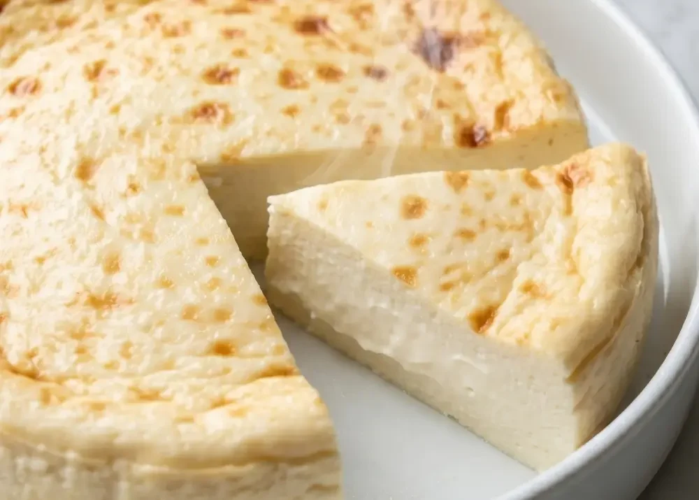 Proteinreicher Low-Carb-Käsekuchen: Cremiger Genuss ohne Reue