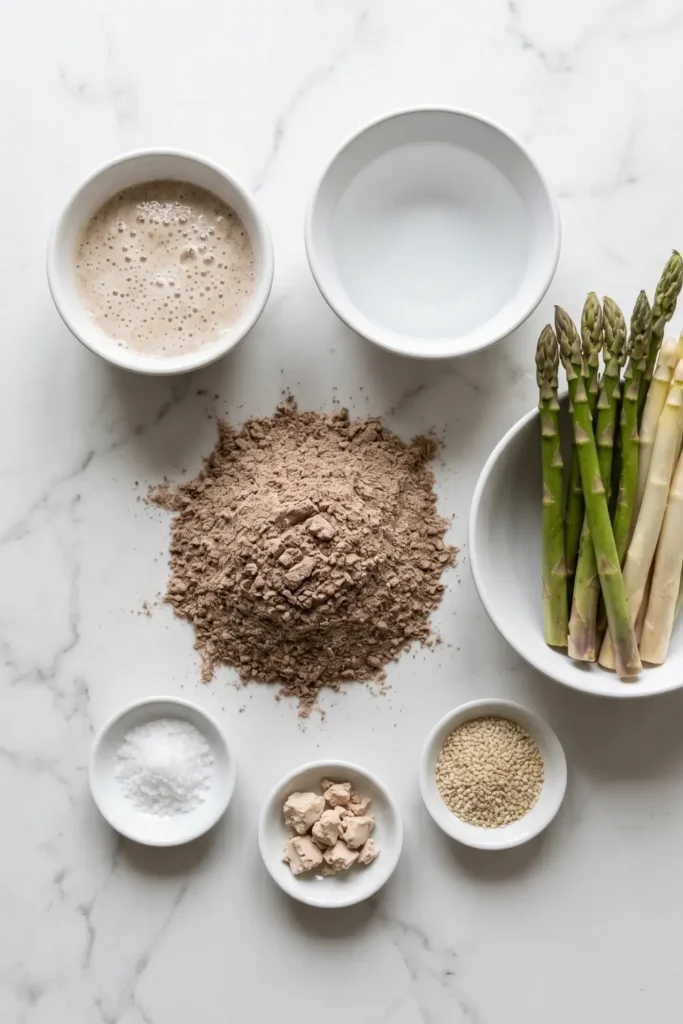 Saftiges Spargel-Dinkel-Brot mit Sauerteig
