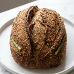 Saftiges Spargel-Dinkel-Brot mit Sauerteig