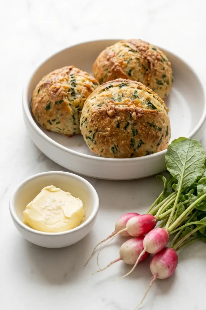 Schnelle Bärlauchbrötchen – Saftig & Ohne Hefe