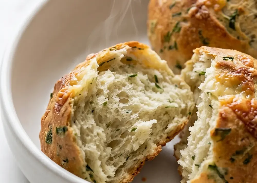 Herzhafte Bärlauchbrötchen: Schnelles Rezept ohne Hefe