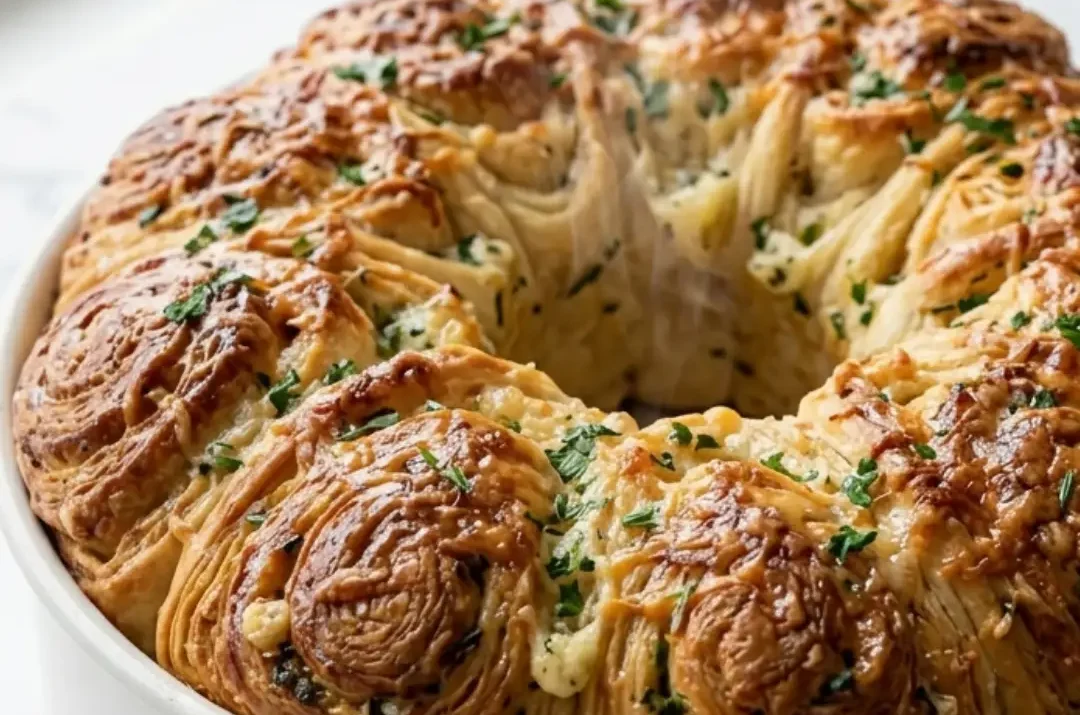 Selbstgebackenes Knoblauchbrot: Das ultimative Fächerbrot aus der Springform