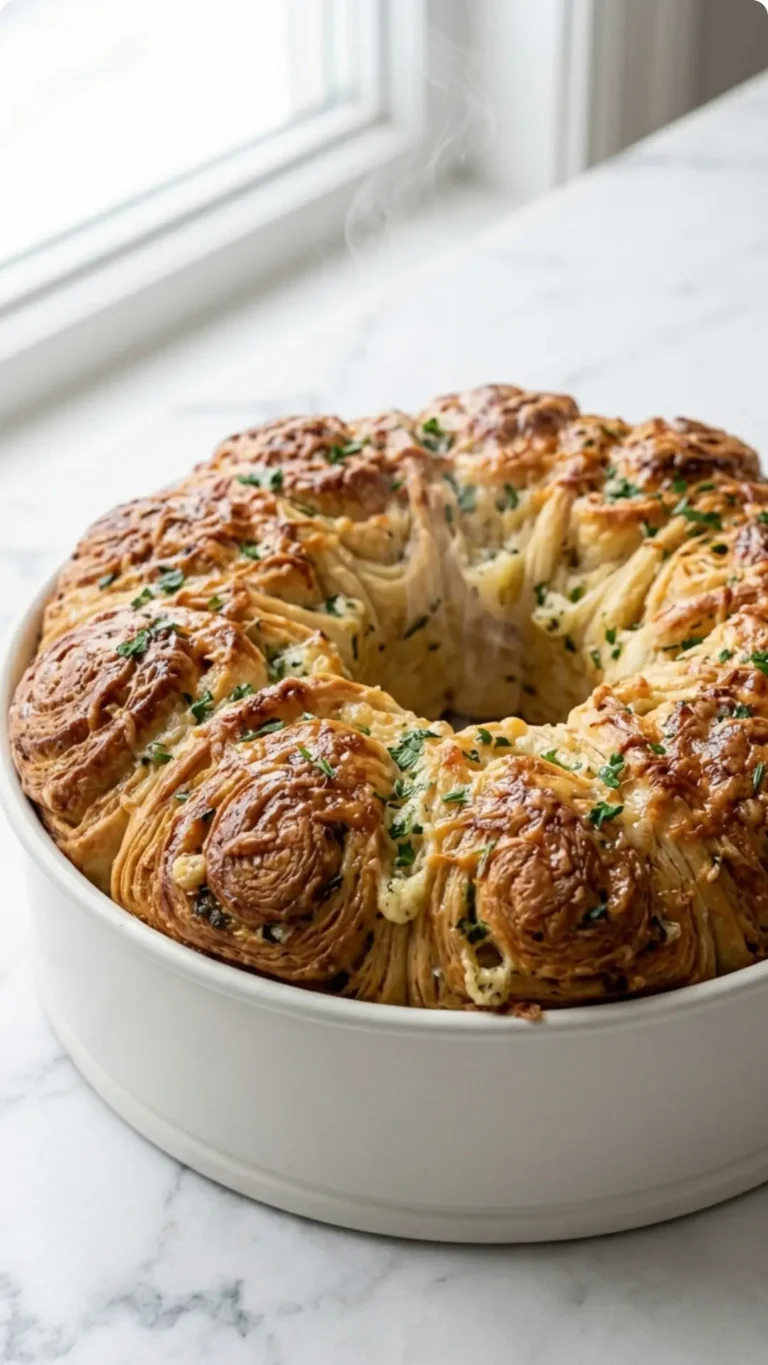 Selbstgebackenes Knoblauchbrot: Das ultimative Fächerbrot aus der Springform