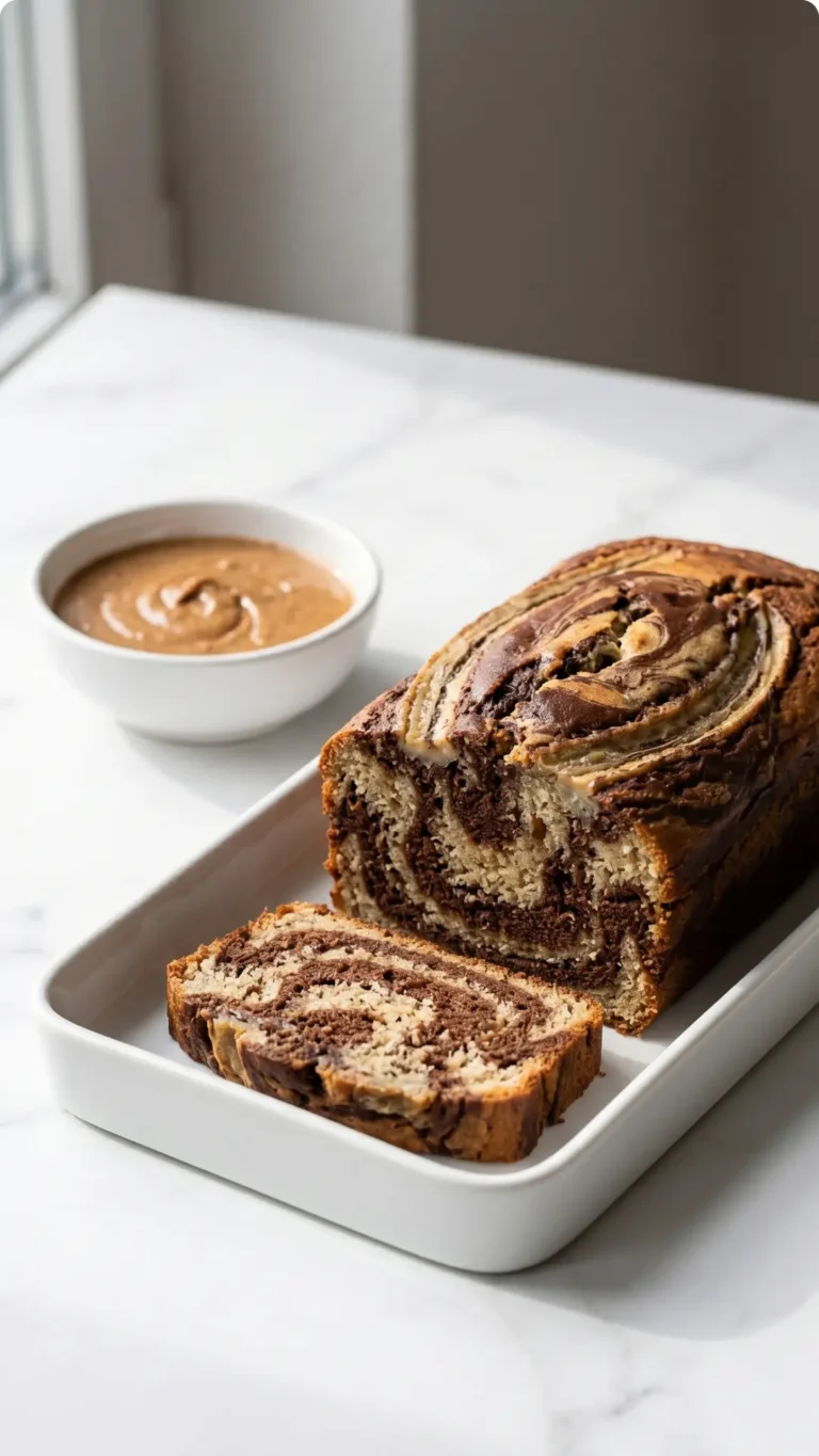 Veganes Marmor-Bananenbrot: Das einfachste Rezept für extra saftigen Schokokuchen