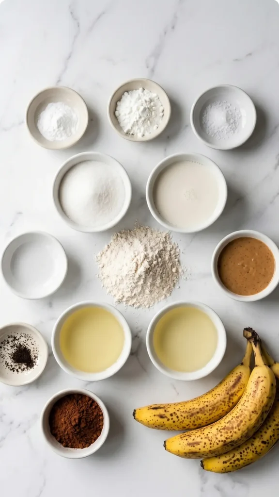 Veganes Marmor-Bananenbrot: Das einfachste Rezept für extra saftigen Schokokuchen