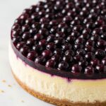 Original New York Cheesecake mit Blaubeeren – Himmlisch cremig