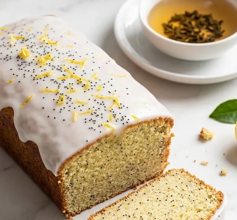 Saftiger Lemon Poppy Seed Cake: Zitronenkuchen mit Mohn