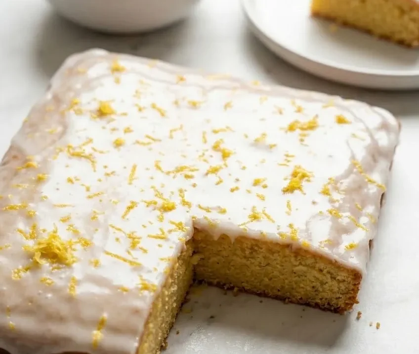 Saftiger Zitronenkuchen vom Blech: Einfach, Schnell & Fruchtig