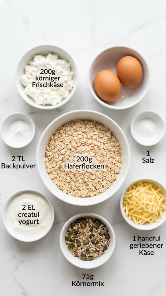 High Protein Brötchen ohne Hefe – Schnell, Cremig & Sättigend