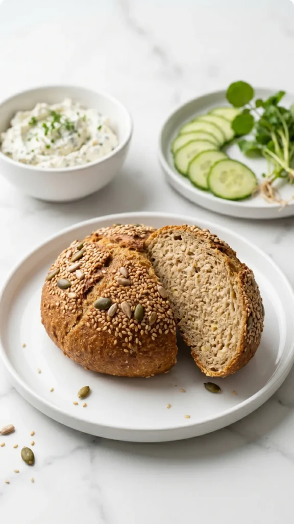 High Protein Brötchen ohne Hefe – Schnell, Cremig & Sättigend