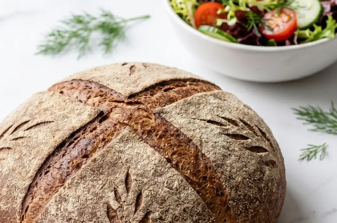 Traditionelles Polnisches Roggenbrot mit Kümmel: Herrlich Rustikal