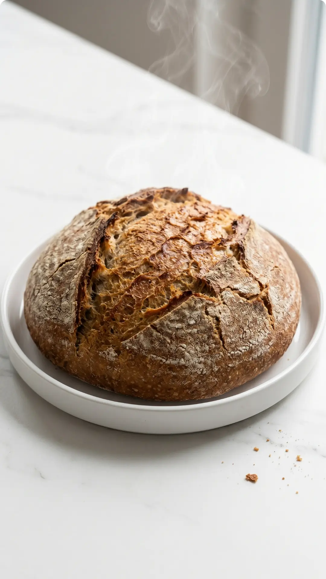 Roggenmischbrot mit Sauerteig – Krosse Kruste & Fluffiges Inneres