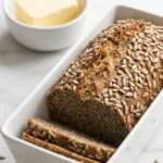 Roggenvollkornbrot mit Sonnenblumenkernen Das einfachste Rezept für saftiges Körnerbrot