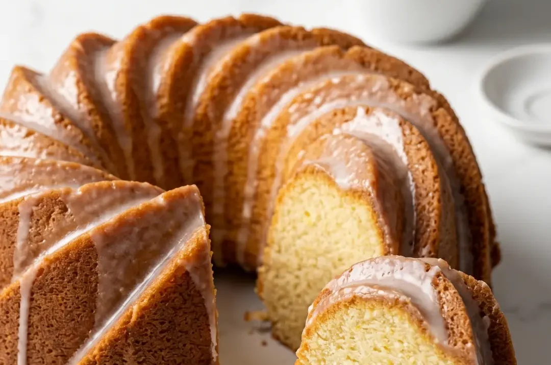Saftiger Zitronen-Joghurt-Kuchen: Fluffiger Gugelhupf
