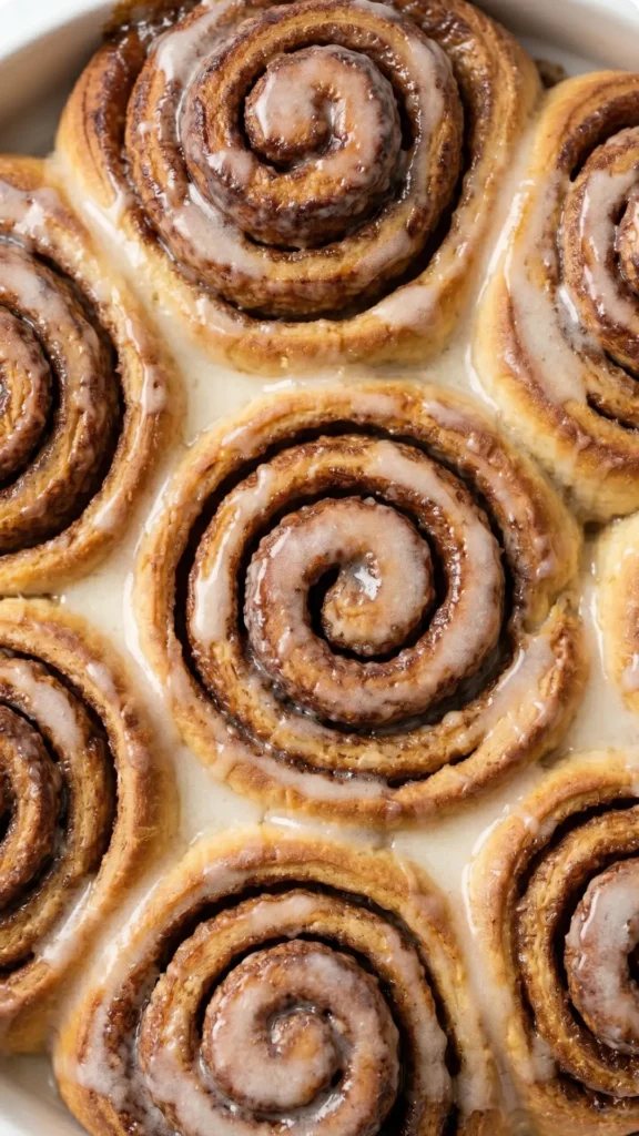 Sourdough Cinnamon Rolls über Nacht – Fluffige Zimtschnecken aus Discard