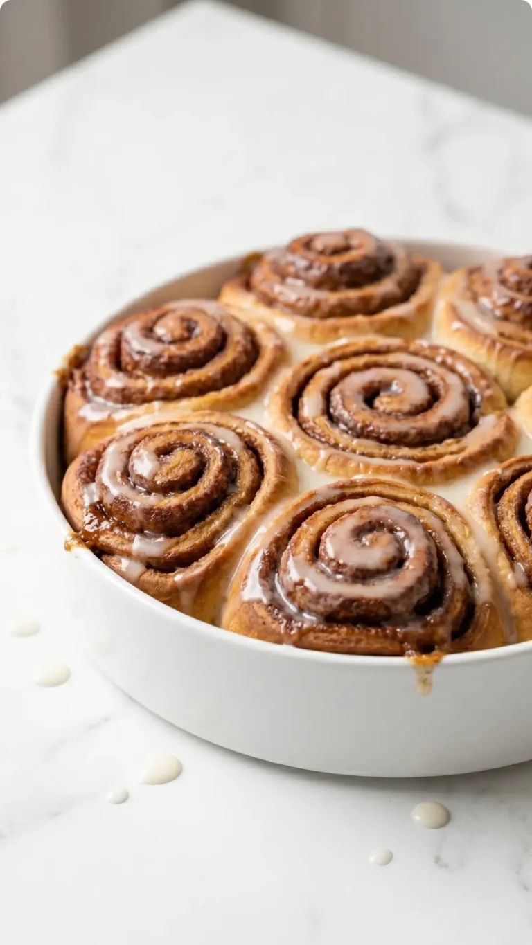 Sourdough Cinnamon Rolls über Nacht – Fluffige Zimtschnecken aus Discard